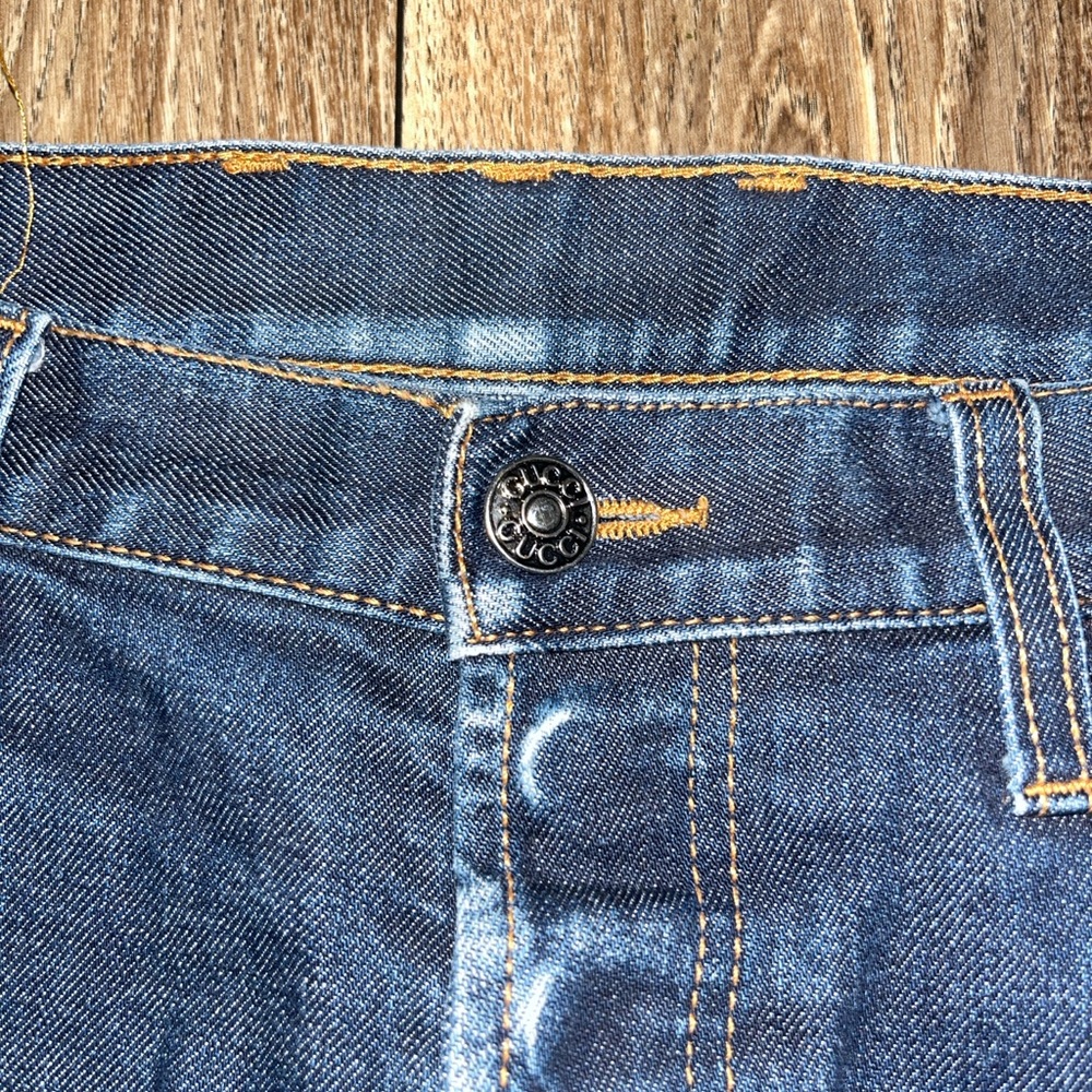Gucci Men's Dark Blue Skinny Jeans View 4